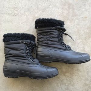 Sorel Kaufman Canada Black Snow Boots